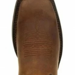 Durango Rebel Men's Coffee & Cactus Western Boots - Square Toe -Durango Shop 036N53 7163 P6