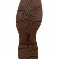 Durango Rebel Men's Coffee & Cactus Western Boots - Square Toe -Durango Shop 036N53 7163 P7