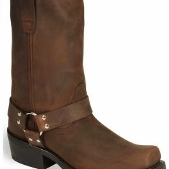 Durango Men's Harness Motorcycle Boots Distressed 9 Durango Men's Harness Motorcycle Boots Distressed -Durango Shop 038266 B1 P1