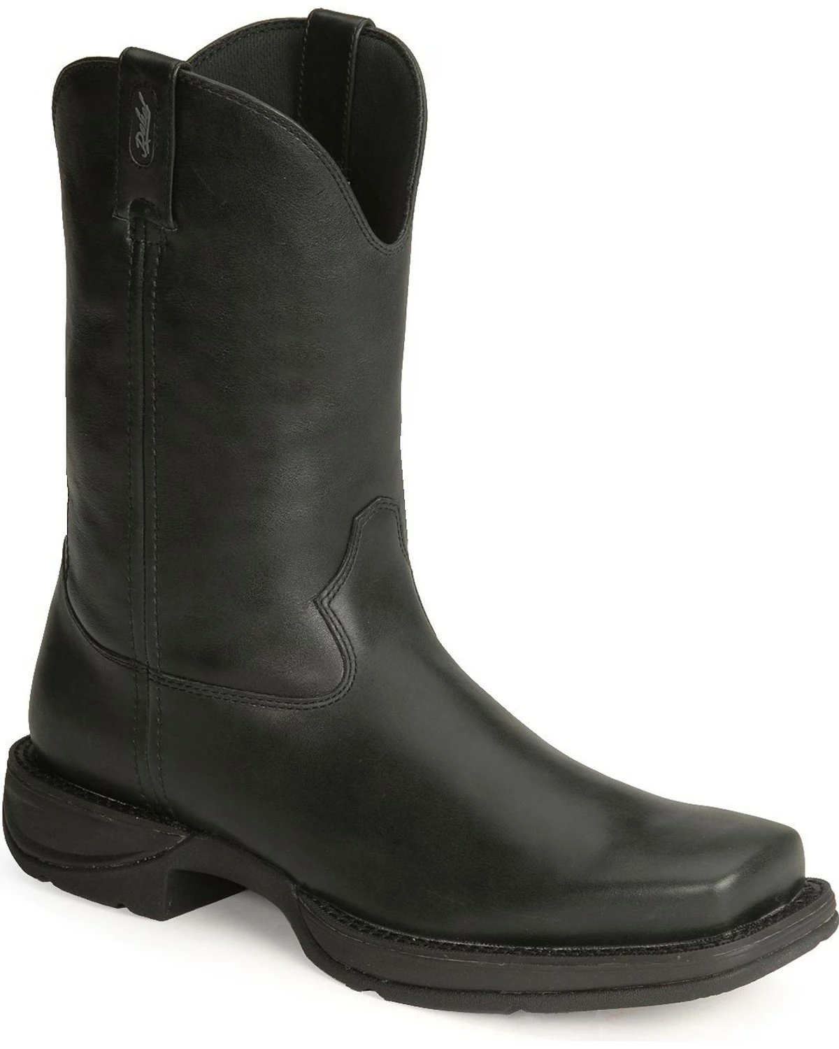 Durango Men's Rebel 10" Western Boots Black 9 Durango Men's Rebel 10" Western Boots Black - Image 9