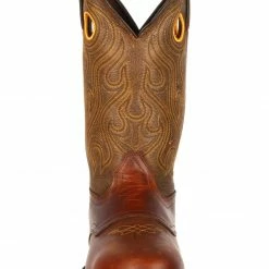 Durango Men's Rebel Saddle Western Boots Bark -Durango Shop 038617 41 FT