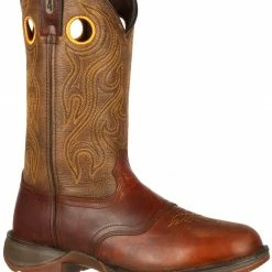 Durango Men's Rebel Saddle Western Boots Bark