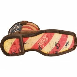 Durango Men's Patriotic Square Toe Western Boots Brown 12 Durango Men's Patriotic Square Toe Western Boots Brown -Durango Shop 038782 41 BM