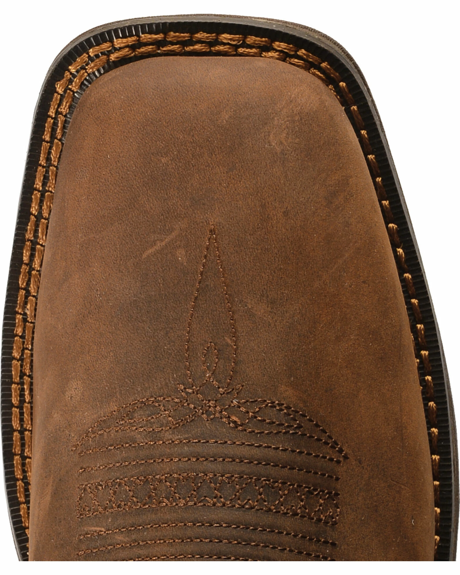 Durango Men's Patriotic Square Toe Western Boots Brown 6 Durango Men's Patriotic Square Toe Western Boots Brown - Image 6