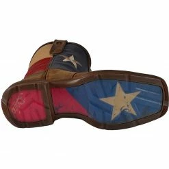 Rebel By Durango Men's Steel Toe Texas Flag Western Boots Brown -Durango Shop 038832 41 BM