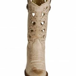 Durango Crush Taupe Heart Cut-out Cowgirl Boots - Pointed Toe For Women's -Durango Shop 045K70 18 FT