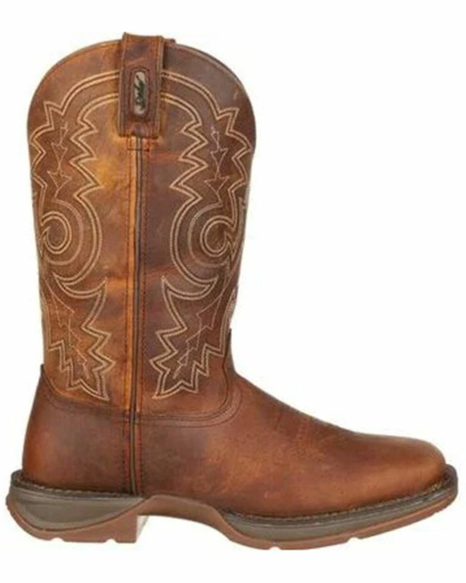 Durango Men's Rebel Western Boots Brown 3 Durango Men's Rebel Western Boots Brown - Image 3