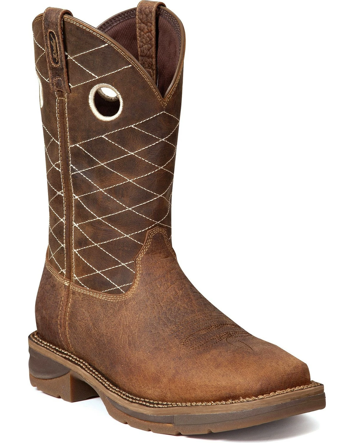 Durango Men's Workin Rebel Composite Toe Work Boots Chocolate 3 Durango Men's Workin Rebel Composite Toe Work Boots Chocolate - Image 3