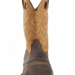 Rebel By Durango Men's Waterproof Steel Toe Western Work Boots Brown -Durango Shop 050Q88 41 FT