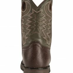 Durango Kid's Rebel Western Boots For Boys' Dark Brown 14 Durango Kid's Rebel Western Boots For Boys' Dark Brown -Durango Shop 053751 42 BK