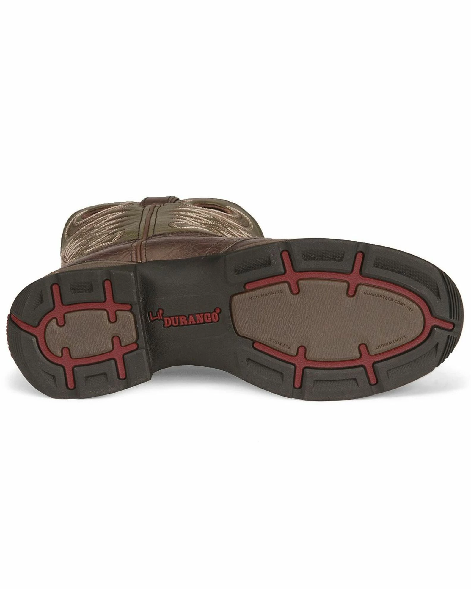 Durango Kid's Rebel Western Boots For Boys' Dark Brown 5 Durango Kid's Rebel Western Boots For Boys' Dark Brown - Image 5