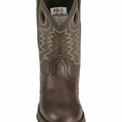Durango Kid's Rebel Western Boots For Boys' Dark Brown 11 Durango Kid's Rebel Western Boots For Boys' Dark Brown -Durango Shop 053751 42 FT