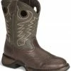 Durango Kid's Rebel Western Boots For Boys' Dark Brown