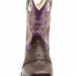 Durango Girl's Western Boots For Youth Girls' Dark Brown -Durango Shop 053B34 42 FT