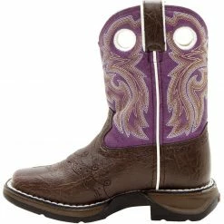Durango Girl's Western Boots For Youth Girls' Dark Brown -Durango Shop 053B34 42 LT