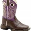 Durango Girl's Western Boots For Youth Girls' Dark Brown