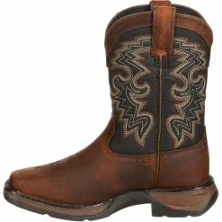 Durango Boys' Western Boots For Youth Boys' Tan 10 Durango Boys' Western Boots For Youth Boys' Tan -Durango Shop 053K86 22 LT