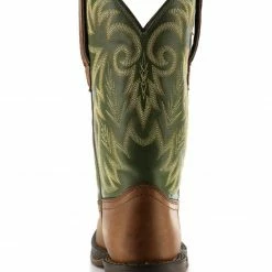 Durango Men's Rebel Pull-On Broad Square Toe Western Boots Brown -Durango Shop 2000109478 200 BK