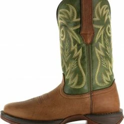 Durango Men's Rebel Pull-On Broad Square Toe Western Boots Brown -Durango Shop 2000109478 200 LT
