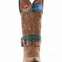 Durango Women's Crush Accessorized Western Fashion Boots Brown -Durango Shop 2000124268 200 FT