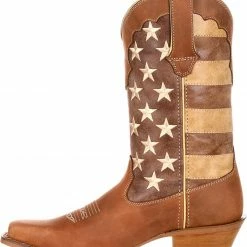 Durango Women's Distressed Flag Western Boots -Durango Shop 2000175591 200 LT