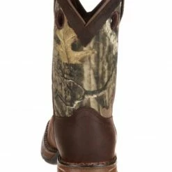 Durango Boys' Camo Saddle Western Boots - Square Toe -Durango Shop 2000210836 200 P4