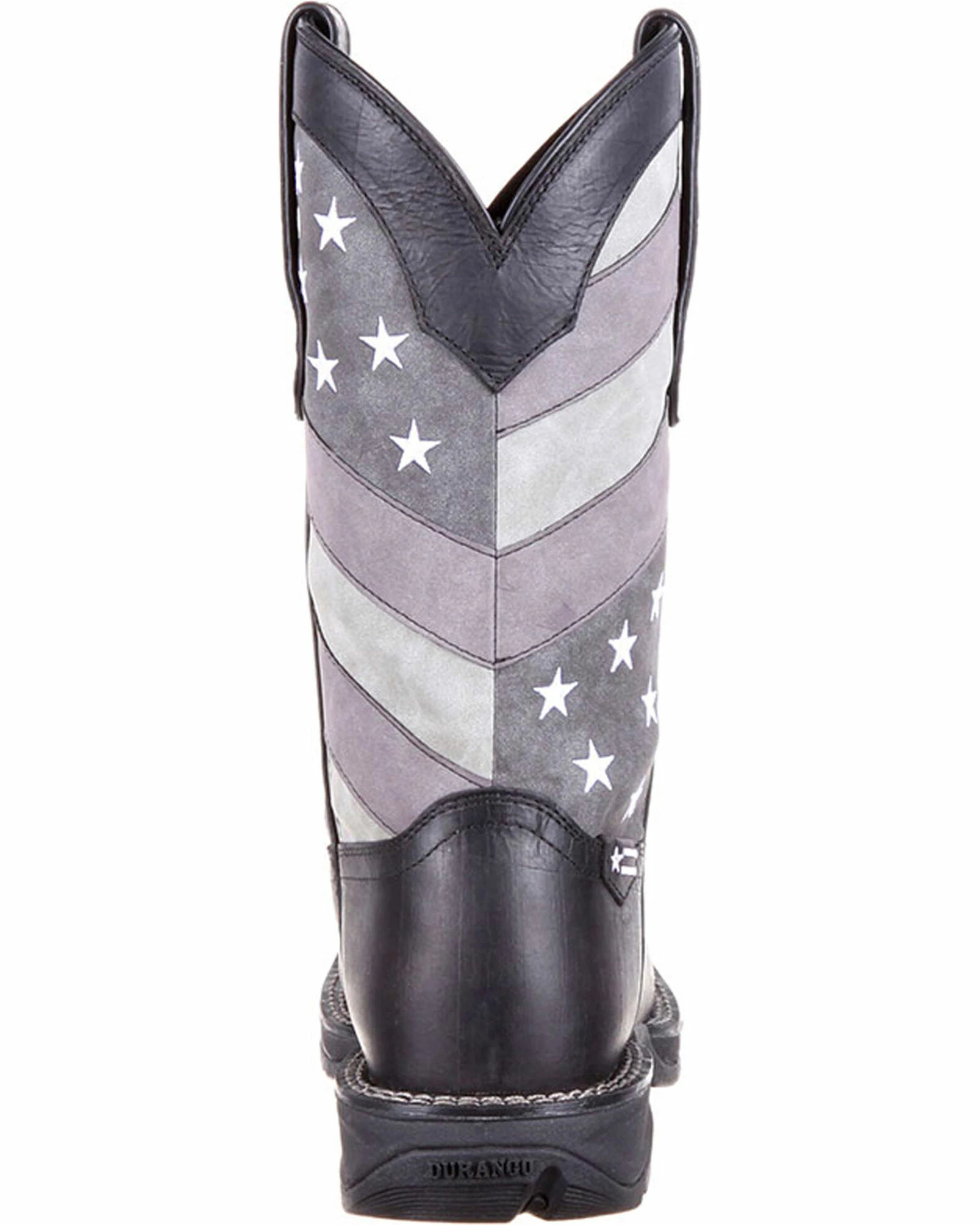 Rebel By Durango Men's Faded Flag Western Boots Black 7 Rebel By Durango Men's Faded Flag Western Boots Black - Image 7