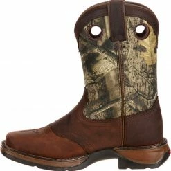 Durango Boys' Saddle Camo Western Boots Camouflage -Durango Shop 2000217958 340 LT