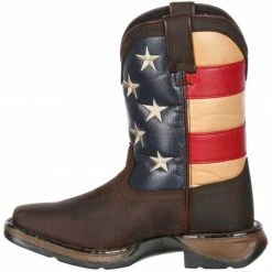 Durango Girls' Lil Rebel Big Kids' Flag Western Boots - Wide Square Toe 9 Durango Girls' Lil Rebel Big Kids' Flag Western Boots - Wide Square Toe -Durango Shop 2000226501 201 P3