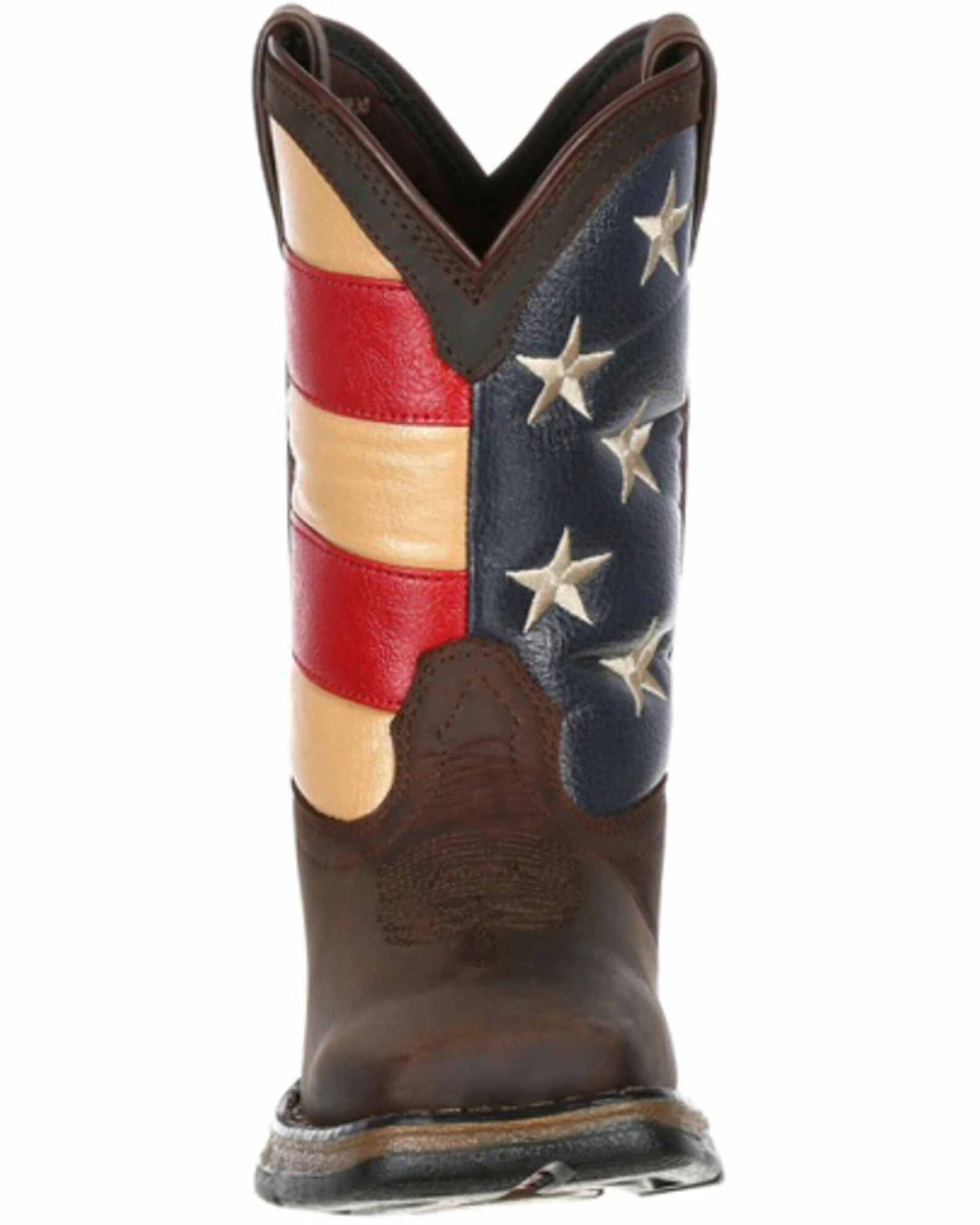 Durango Girls' Lil Rebel Big Kids' Flag Western Boots - Wide Square Toe 5 Durango Girls' Lil Rebel Big Kids' Flag Western Boots - Wide Square Toe - Image 5