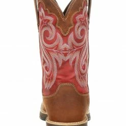 Durango Women's Rebel Waterproof Western Work Boots - Composite Toe  Brown -Durango Shop 2000227533 200 P4