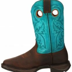 Durango Women's Rebel Western Work Boots - Steel Toe Brown -Durango Shop 2000227534 200 P3