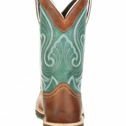 Durango Women's Emerald Saddle Western Boots - Square Toe -Durango Shop 2000239900 200 P4