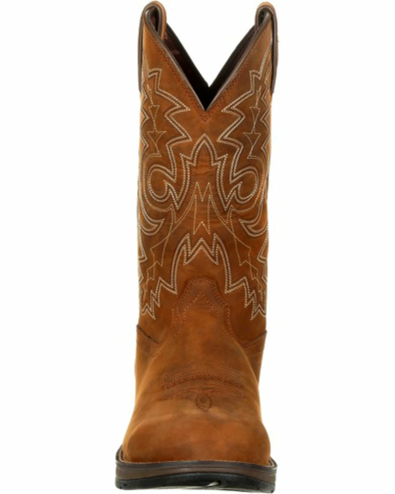 Durango Rebel Men's Brown Waterproof Western Boots - Round Toe 4 Durango Rebel Men's Brown Waterproof Western Boots - Round Toe - Image 4