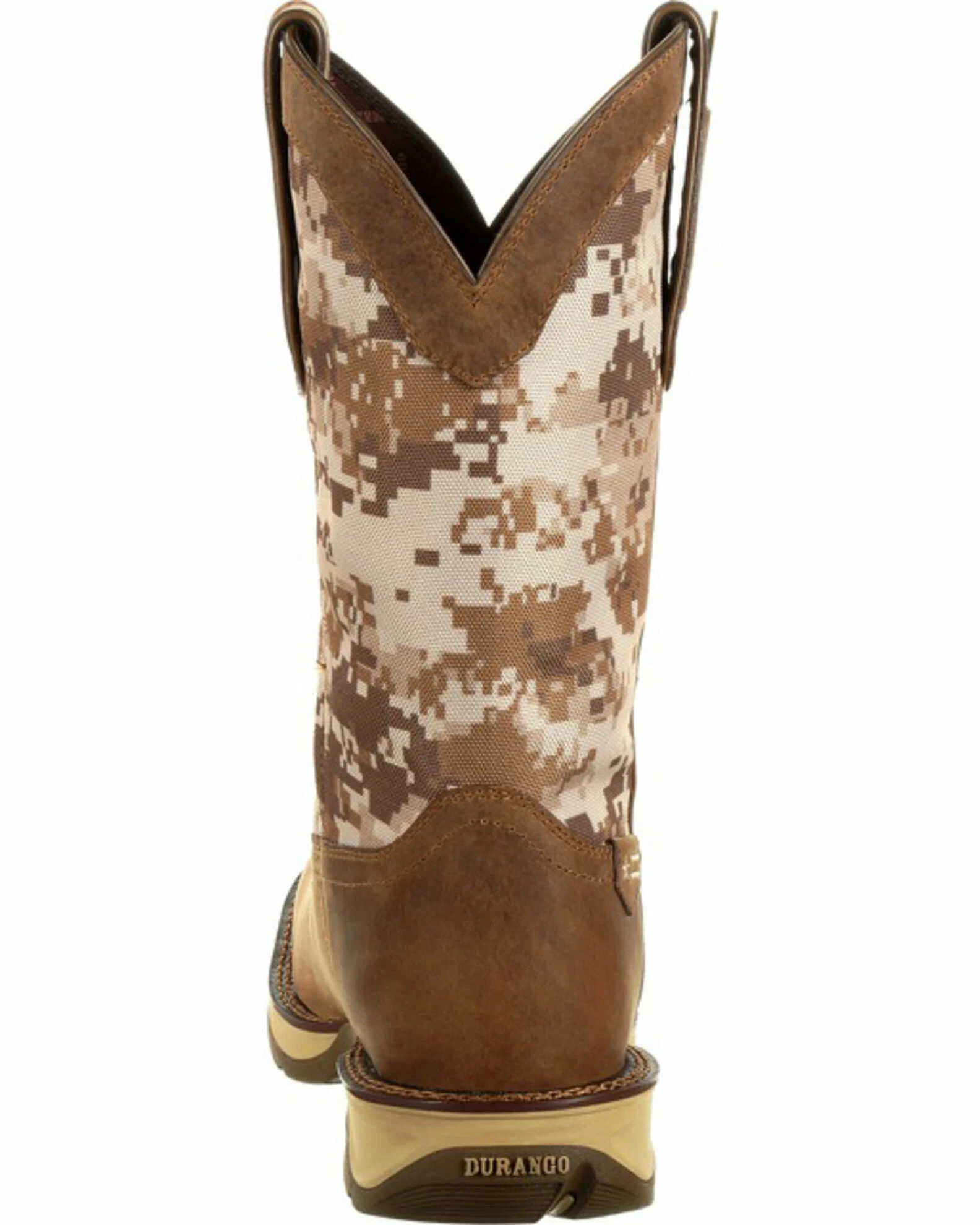 Rebel By Durango Men's Brown Desert Camo Western Boots - Square Toe 7 Rebel By Durango Men's Brown Desert Camo Western Boots - Square Toe - Image 7
