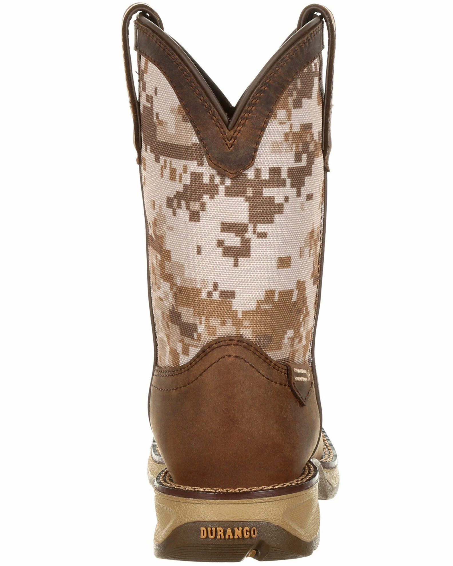 Durango Youth Boys' Rebel Desert Camo Western Boots - Square Toe 4 Durango Youth Boys' Rebel Desert Camo Western Boots - Square Toe - Image 4