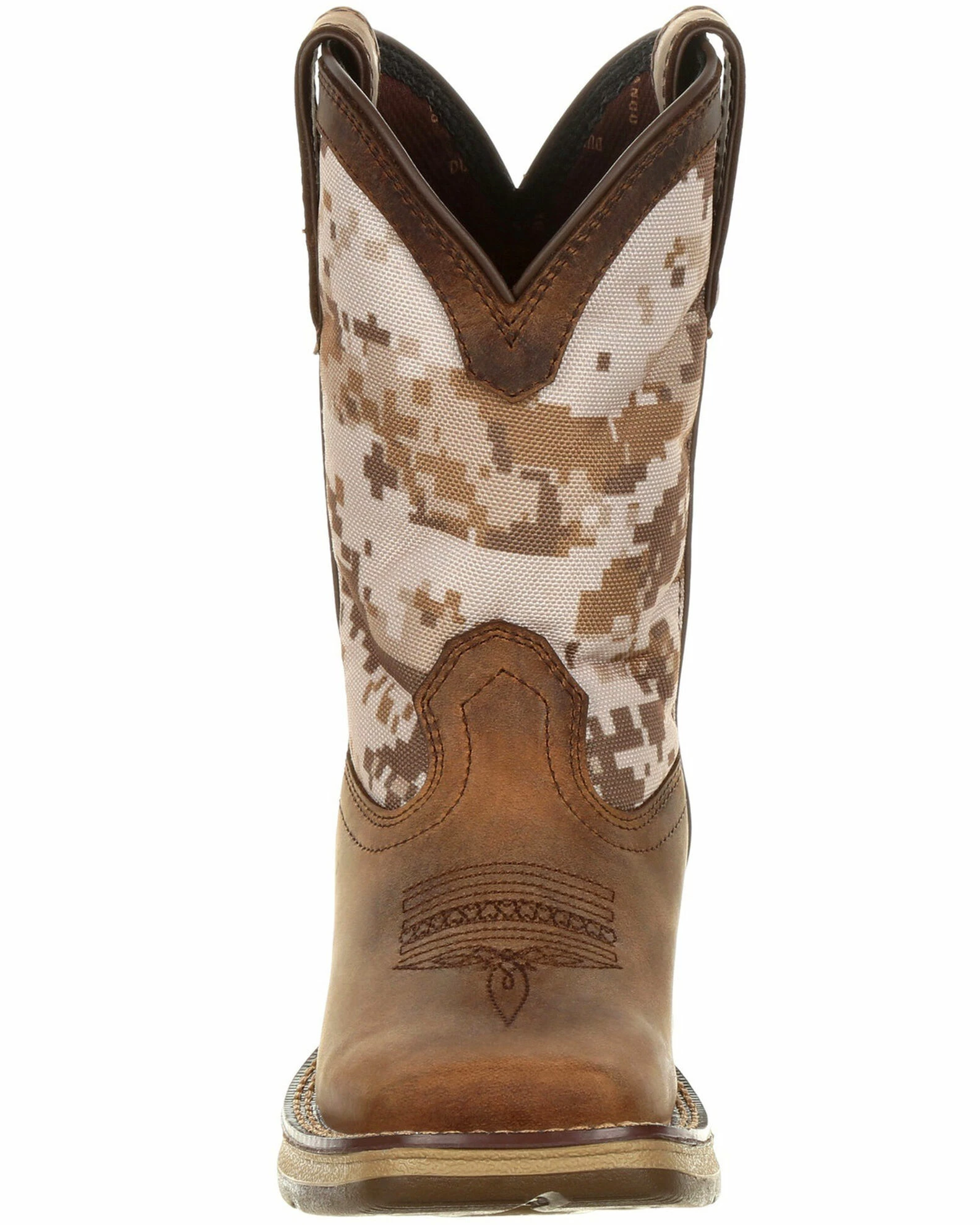 Durango Youth Boys' Rebel Desert Camo Western Boots - Square Toe 5 Durango Youth Boys' Rebel Desert Camo Western Boots - Square Toe - Image 5