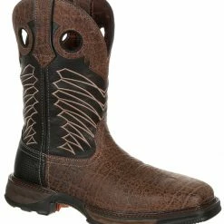 Durango Men's Maverick Waterproof Western Work Boots - Steel Toe Brown -Durango Shop 2000249214 200 P1 1