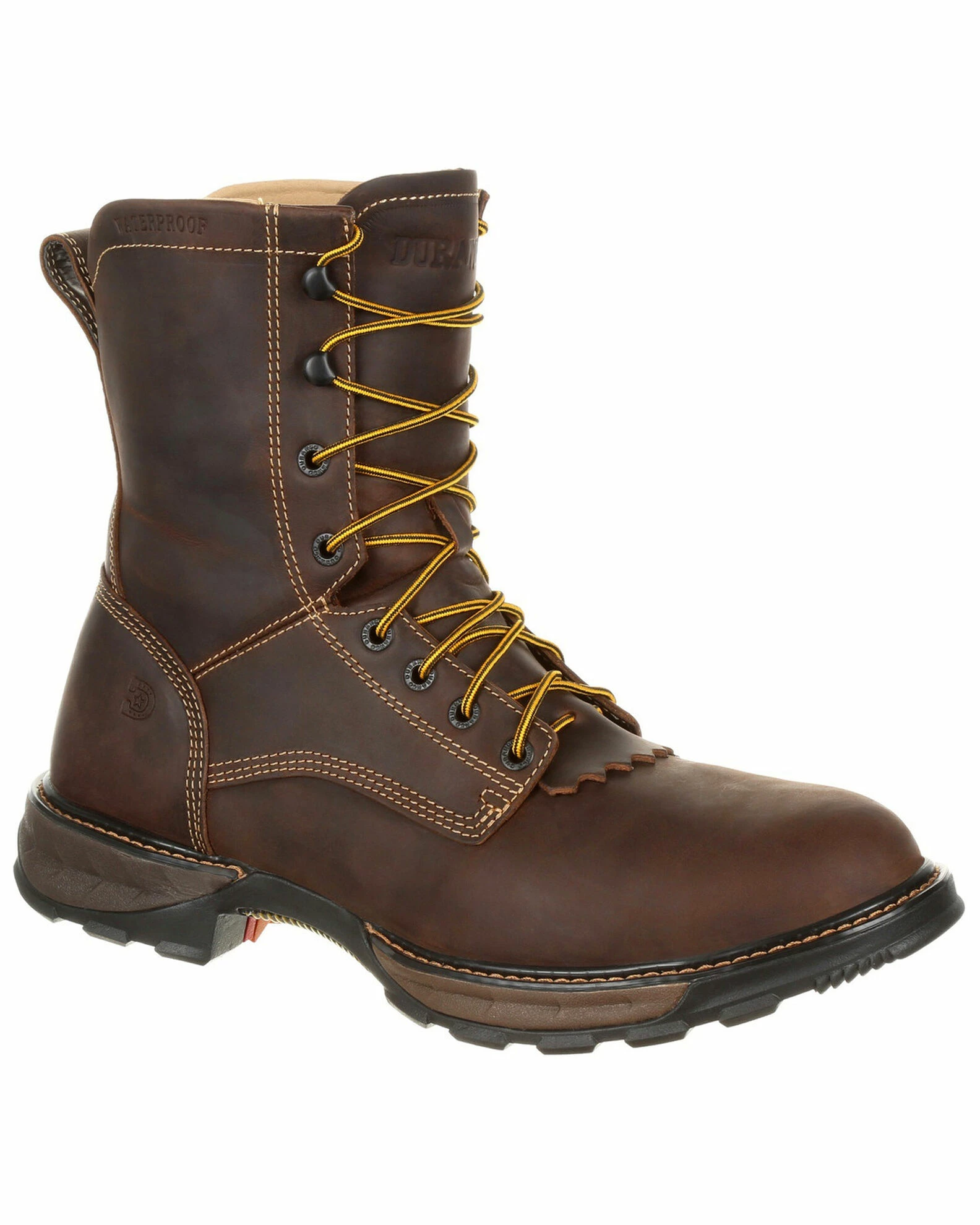 Durango Men's Maverick Waterproof Work Boots - Steel Toe Brown 1 Durango Men's Maverick Waterproof Work Boots - Steel Toe Brown
