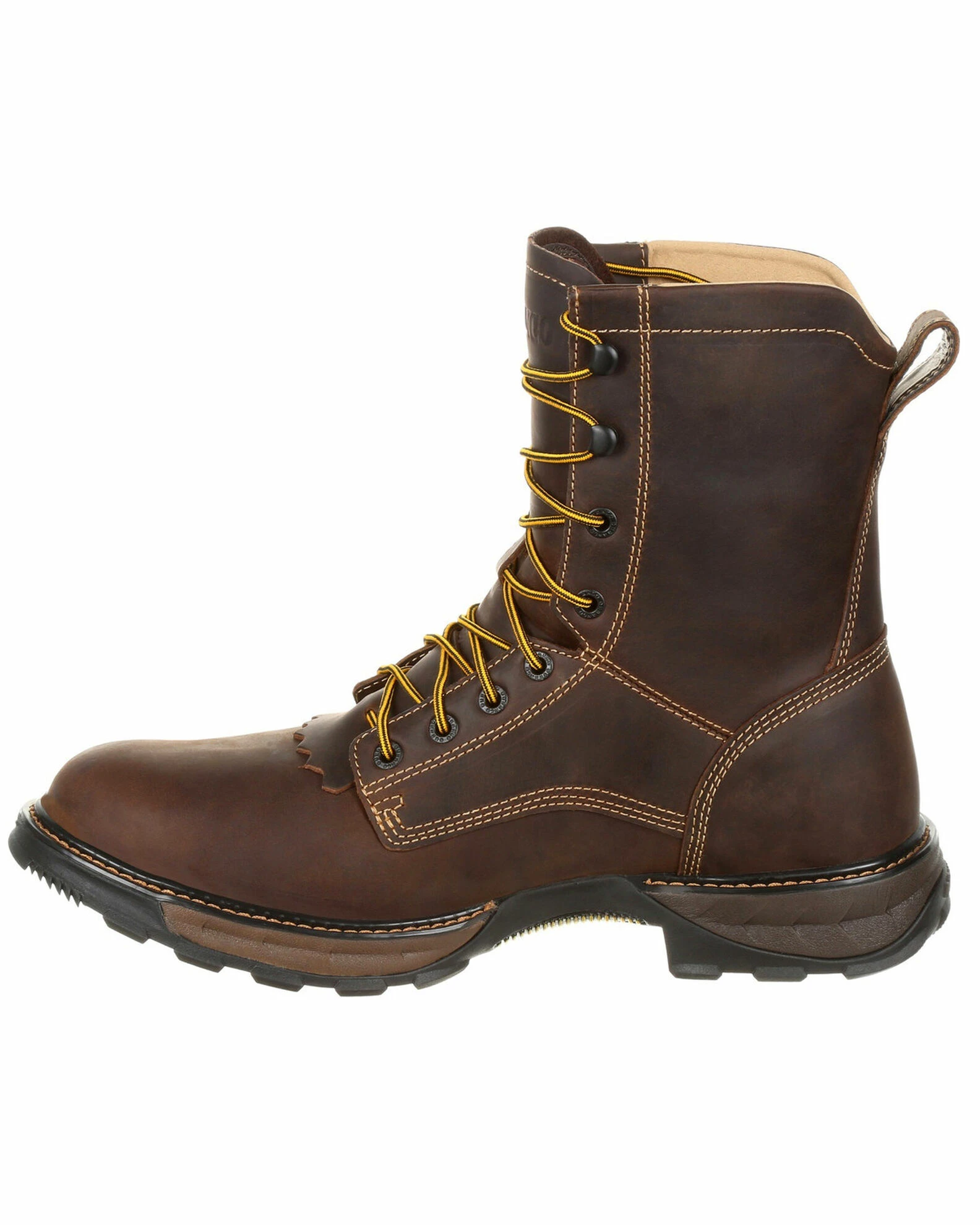 Durango Men's Maverick Waterproof Work Boots - Steel Toe Brown 3 Durango Men's Maverick Waterproof Work Boots - Steel Toe Brown - Image 3