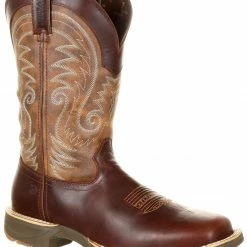 Durango Men's Ultralite Waterproof Western Boots - Square Toe