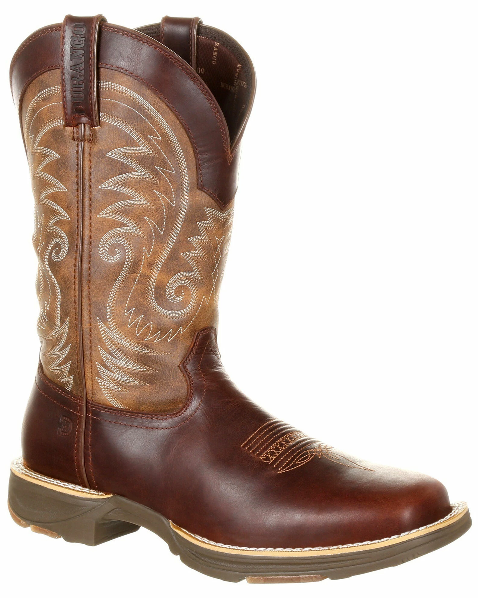 Durango Men's Ultralite Waterproof Western Boots - Square Toe 1 Durango Men's Ultralite Waterproof Western Boots - Square Toe