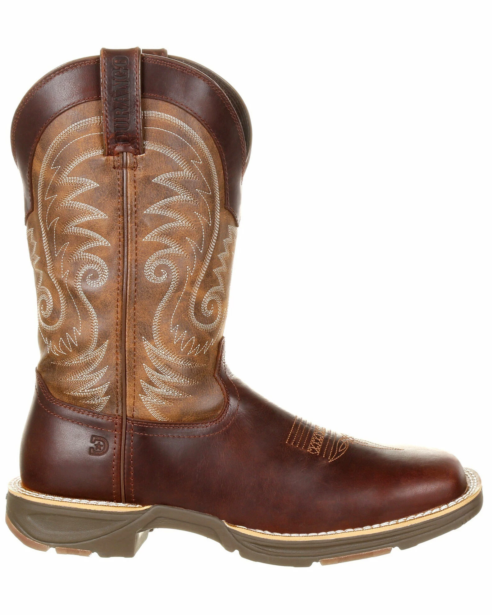 Durango Men's Ultralite Waterproof Western Boots - Square Toe 2 Durango Men's Ultralite Waterproof Western Boots - Square Toe - Image 2