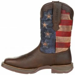 Durango Men's Red, White, & Blue Western Boots - Square Toe -Durango Shop 2000285794 900 P3