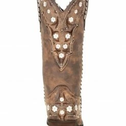 Durango Women's Driftwood Floral Western Boots - Snip Toe -Durango Shop 2000287477 200 P4