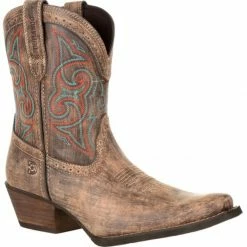 Durango Women's Driftwood Western Booties - Snip Toe
