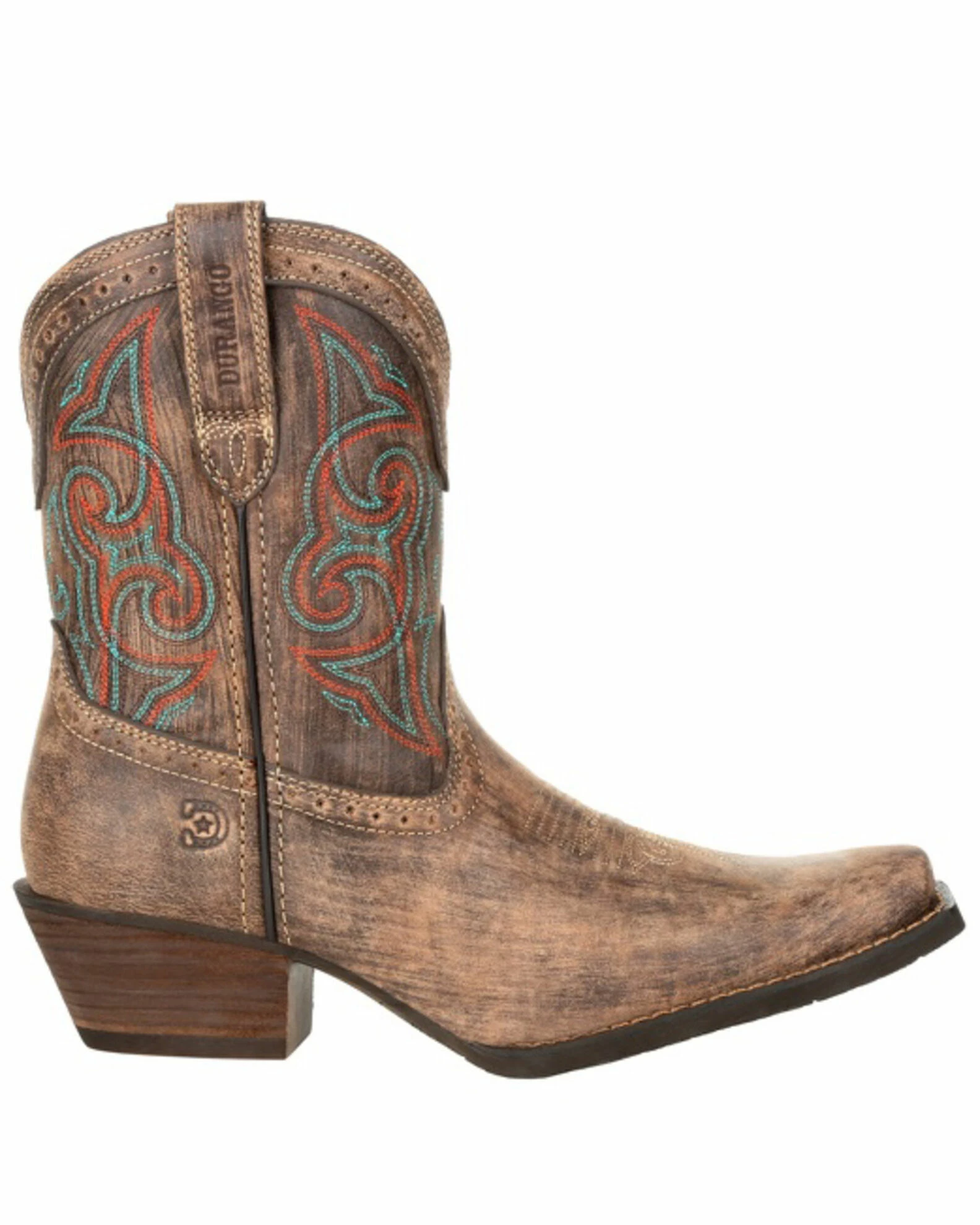 Durango Women's Driftwood Western Booties - Snip Toe 2 Durango Women's Driftwood Western Booties - Snip Toe - Image 2