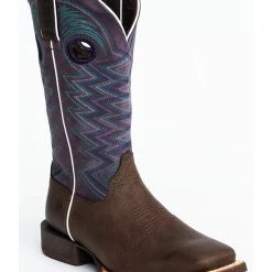 Durango Women's Lady Rebel Amethyst Western Boots - Square Toe
