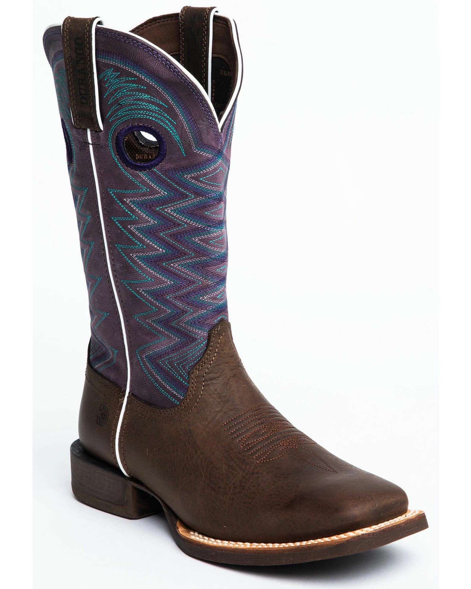 Durango Women's Lady Rebel Amethyst Western Boots - Square Toe 1 Durango Women's Lady Rebel Amethyst Western Boots - Square Toe
