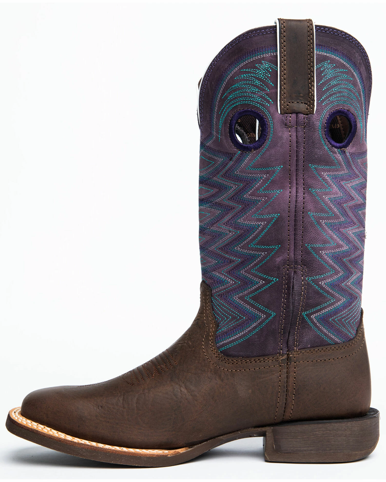 Durango Women's Lady Rebel Amethyst Western Boots - Square Toe 3 Durango Women's Lady Rebel Amethyst Western Boots - Square Toe - Image 3